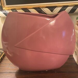 Vintage Pink Ceramic Vase